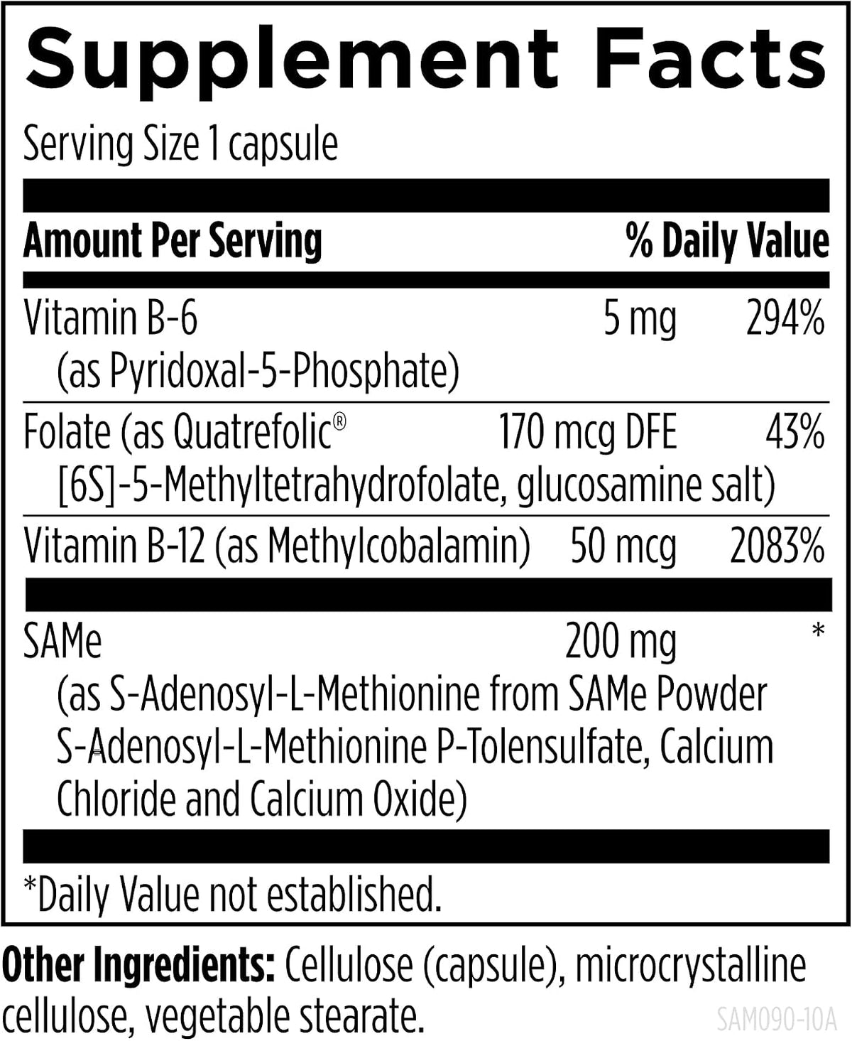 SAMe Methylation support