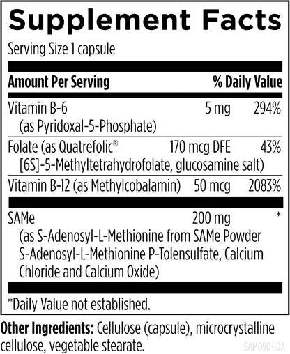 SAMe Methylation support